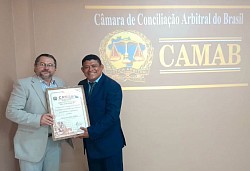 Diplomação do Árbitro Jaime Brito (Sta Isabel do Pará/PA)
