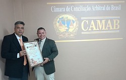 Diplomação do Árbitro Aldo Pires (Abaetetuba/PA)